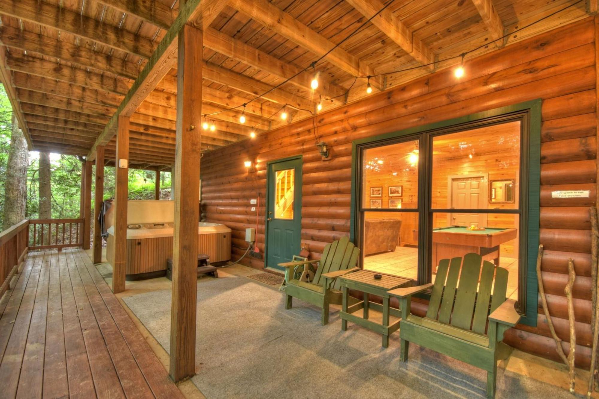K6 Lodge Gather Around The Firepit Soak In The Hot Tub And Splash In The Creek Blue Ridge Exteriér fotografie